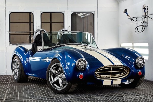 Shelby Cobra сделанная целиком с помощью 3д печати