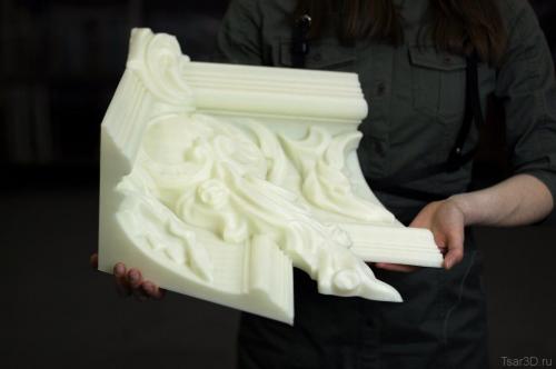 3D печать модели для бетонной отливки