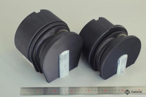 Ролики для трубогиба напечатанные на 3D принтере Царь3D
