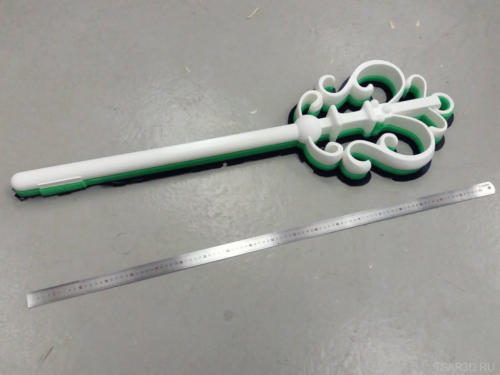 3D печать декоративного ключа для декораций