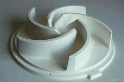 Крыльчатка модельная оснастка на 3D принтере